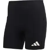 Adidas Sportbroek 'Adizero' lichtgroen / zwart / wit