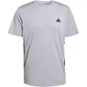 Adidas Functioneel shirt 'Essentials' zilvergrijs / zwart
