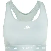Adidas Sport bh 'TECHFIT' lichtgroen / wit