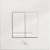 Ben Nemano Bedieningspaneel 16x16 cm glans wit voor BPF en BPSF