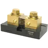 Blue Sea Systems Digital Meter Shunt 500a/50mv Zwart,Goud