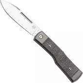 FOX Gunstock FX-558 BI Satin Böhler M390, Bison Yuta Micarta, slipjoint zakmes