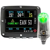 Ratio Ix3m2 Pro + Transmitter + Shell Box Duikcomputer