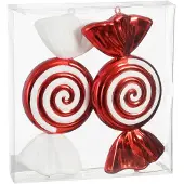 Praxis Decoris Ornament Snoep - Rood - 32cm