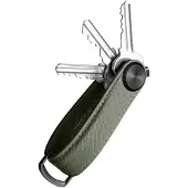 OrbitKey Key Organiser Pro Leather olive