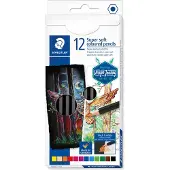 Staedtler super soft kleurpotlood - set 12 st
