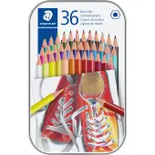 Staedtler Houtvrij kleurpotlood - metalen etui 36 st