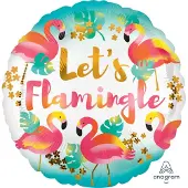 Amscan Folieballon Let's Flamingle 43cm