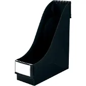 Leitz tijdschriftenhouder, A4, Polystyreen, 2 stuks, zwart