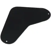 Fazley 10685 backplate voor gitaar zwart
