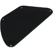 Fazley Gitaar backplate voor doublecut solidbody - 10689 - Zwart