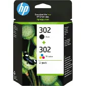 HP 302 Cartridges Combo Pack