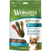 Whimzees 6x Tandenborstel S 24 Stuks
