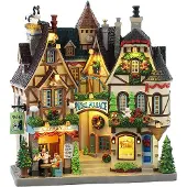 Lemax Noel Alsace 14x30x33 cm Kerstdorp