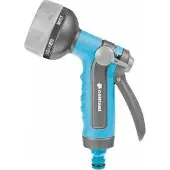 Cellfast 52-029 Pulse 6 Pistolensprenger mit 6 Funktionen Gartenbrause Garten Handbrause Spritzpisto