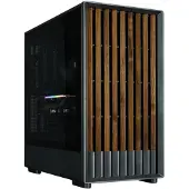 Zalman P10 Namu Black, Mini-tower, PC, Zwart, Micro ATX, Mini-ITX, Kunststof, Staal, Gehard glas, etc