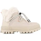 Palladium Veterlaarsjes 'Pallashock Lo Hiver' crème / zwart