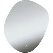 Wiesbaden Spiegel organisch ellva 70x80 cm met led, dimbaar en spiegelverwarming