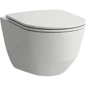 Laufen Pro pack Wandcloset Rimless met Slimseat zitting met Easyfit Wit