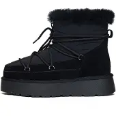 Gooce Boots 'Warm' antraciet / zwart