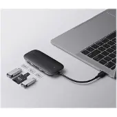 Aukey Unity Series 8-in-1 USB C Hub met Ethernet port
