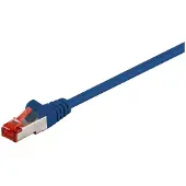 Goobay Netwerkkabel | Cat6 S/FTP | 5 meter (100% koper, LSZH, Blauw)