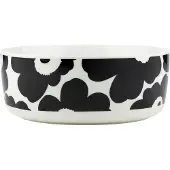 Marimekko Unikko schaal 1,5 l Black-White