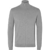 Selected Gebreid vest 'Berg' grijs