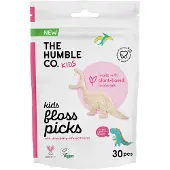 The Humble Co. Flosdraad Kids Aardbei - 30 stuks