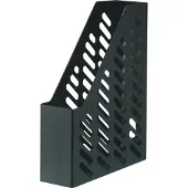 HAN Classic Tijdschriftencassette Zwart A4 75 mm Kunststof 7,6 x 24,6 x 31,5 cm