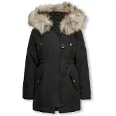 ONLY GIRLS Winterjas 'Iris' zwart