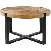 Housecraft living Salontafel Bloom | hout bruin 60x35x60 cm salontafels | NADUVI