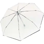 Knirps A.200 Medium Duomatic transparent black paraplu