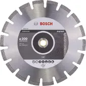 Bosch 2608602624 Power Tools Diamanten doorslijpschijf Diameter 300 mm Boordiameter 20.00 mm Asfalt 1 stuk(s)