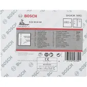 Bosch D-kopstripnagel SN34DK 75RG 2,8 mm, 75 mm, verzinkt, gegroefd 3000st - 2608200021