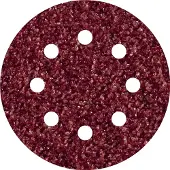 Wolfcraft 2069000 5 Disques Abrasifs Auto-agrippants Ø 125 Mm, Perforés, Corindon Grains 40