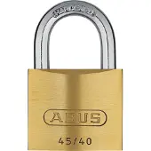 ABUS Cilinderhangslot | breedte slotlichaam 29 mm | messing gelijksluitend | 1 stuk - 11821 11821