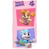 Paw Patrol strandlaken roze 70 x 140cm