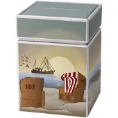 Goebel - Scandic Home | Theedoos Sunset Mood | Bewaardoos - 11cm - 4 stuks