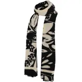 Sarlini - Geweven Sjaal - Zwart - Wit - One Size
