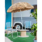 Viking Choice Strand parasol - UV-beschermend - metaal - Hawaiiaans design