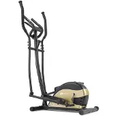Hop-Sport HS-003C Focus – Crosstrainer – Handmatige Weerstand – Antislip Voetplaten – Goud