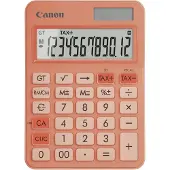 Canon LS-125KB-OR Zakrekenmachine Oranje Aantal displayposities: 12 werkt op batterijen, werkt op zonne-energie (b x h