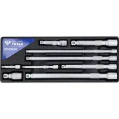 BRILLIANT TOOLS BT020009 BT020009 Dopsleutelverlenging Aandrijving 1/4 (6.3 mm), 3/8 (10 mm), 1/2 (12.5 mm) 1 stuk(s)