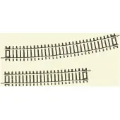 Roco H0 RocoLine (zonder ballastbed) 42428 Gebogen rails 12 stuk(s)