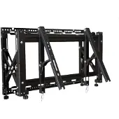 Edbak Muurmontage voor LCD-scherm - Pop-Out Universele Video - Zwart - Schermgrootte: 42"-65" - Vergrendeld