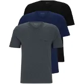 BOSS Onderhemd 'Classic' navy / donkergrijs / zwart