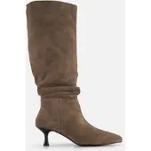 Linea Zeta Hoge laarzen taupe Suede Maat 39