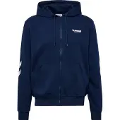 Hummel Sportsweatshirt 'Legacy 2.0' enziaan / wit