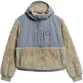 Superdry Tussenjas donkerbeige / duifblauw